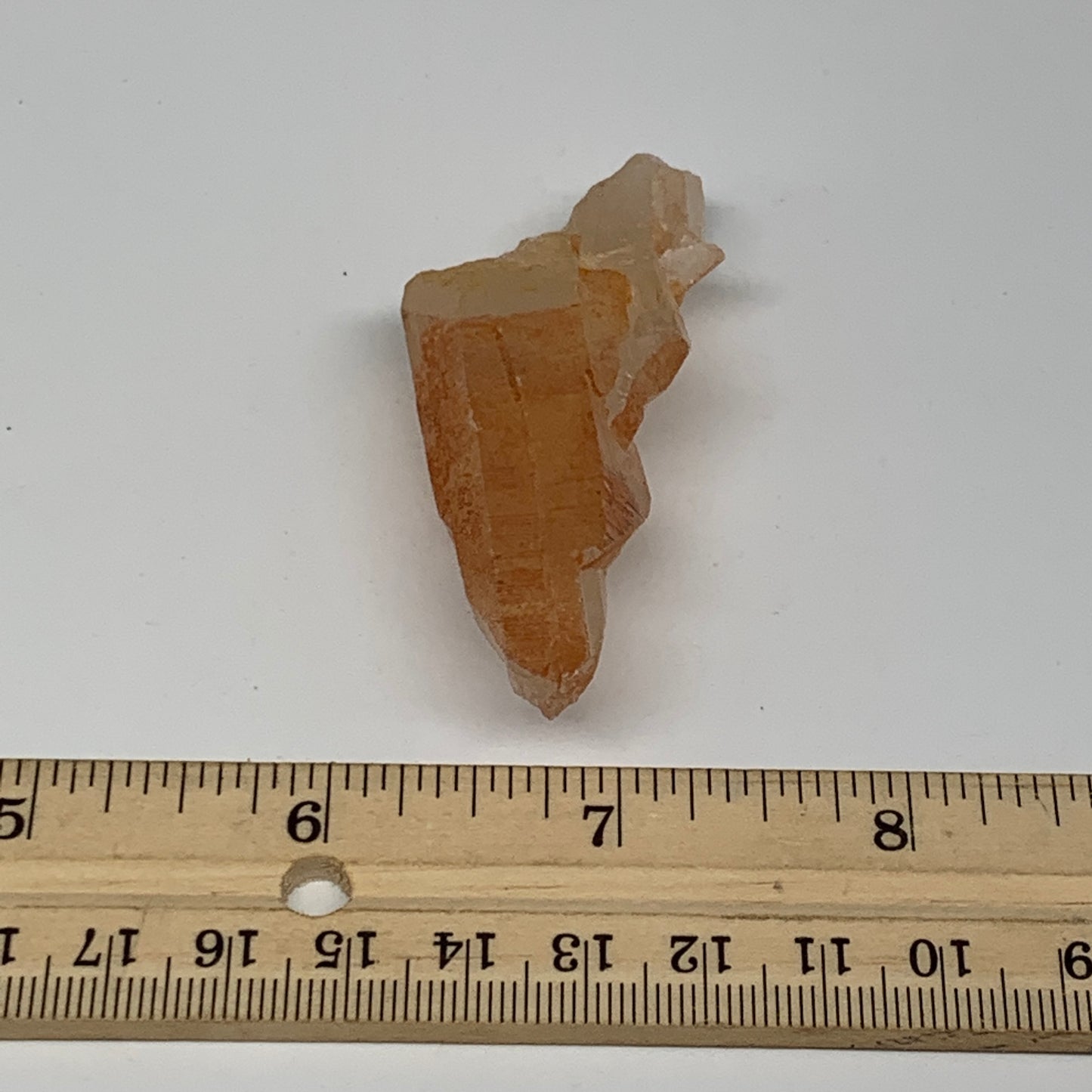 37.8g, 2.8"x1.2"x0.8", Natural Red Quartz Crystal Terminated @Morocco, B11425