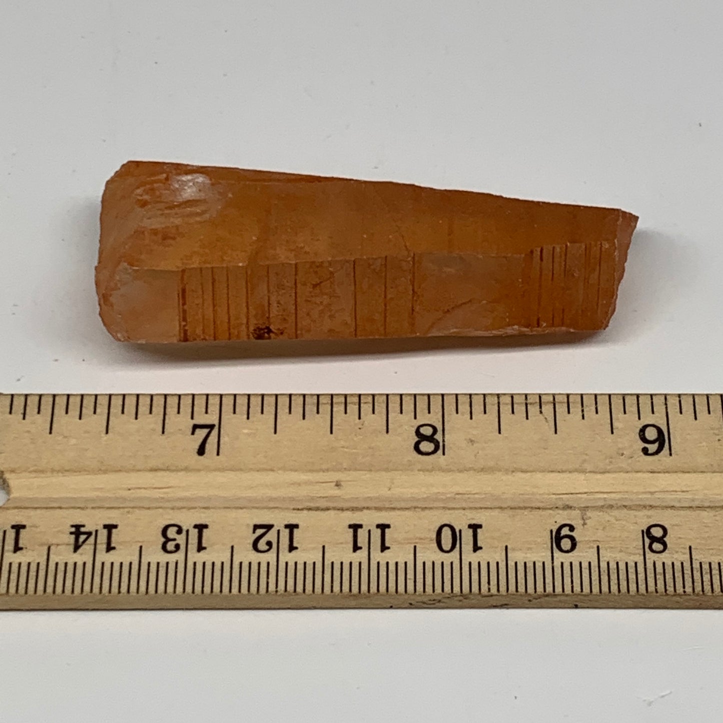 42.8g, 2.5"x0.9"x0.7", Natural Red Quartz Crystal Terminated @Morocco, B11426