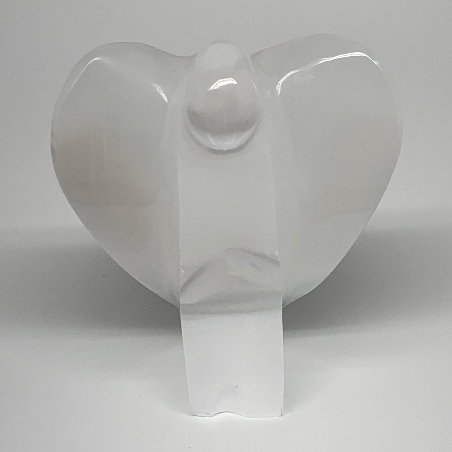 329.4g, 3.9"x3.2"x1.7"Natural Selenite (Satin Spar) Angel Crystal @Morocco,B8924