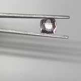 2.14cts, 7mmx7mmx4mm, Kunzite Crystal Facetted Cut Stone @Afghanistan, CTS58