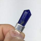 14.5cts, 24mm x 9mm x 5mm,Lapis Lazuli Pendant Sterling Silver @Afghanistan,FP88