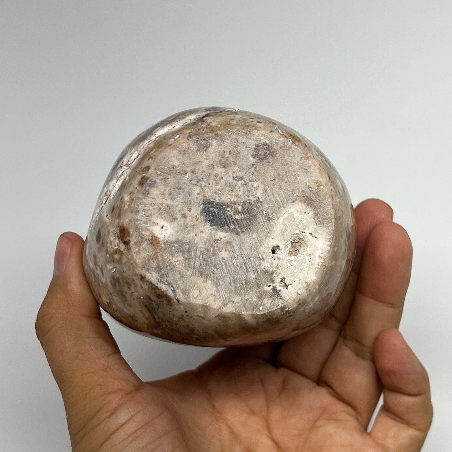 905g,5.4"x3.2"x2.8" Black Opal Freeform Polished Gemstone @Madagascar,B21045