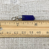 16cts, 24mm x 8mm x 7mm,Lapis Lazuli Pendant Sterling Silver @Afghanistan,FP92