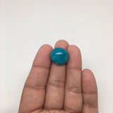 18 cts Natural Oval Shape Flat Bottom Chrysocolla Cabochon From Mexico, CC63 - watangem.com