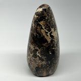 990g,6.7"x3.1"x2.8" Black Opal Freeform Polished Gemstone @Madagascar,B21051