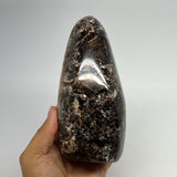 1050g,6.2"x3.2"x2.8" Black Opal Freeform Polished Gemstone @Madagascar,B21052