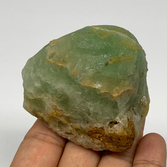 207g, 2.4"x2.2"x1.7" Fluorite Tumbled Rough Home Decor @Mexico, B18671