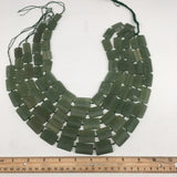 1strand,19mm-29mm, Serpentine Oval Rectangle Beads Afghanistan,18",NPH105