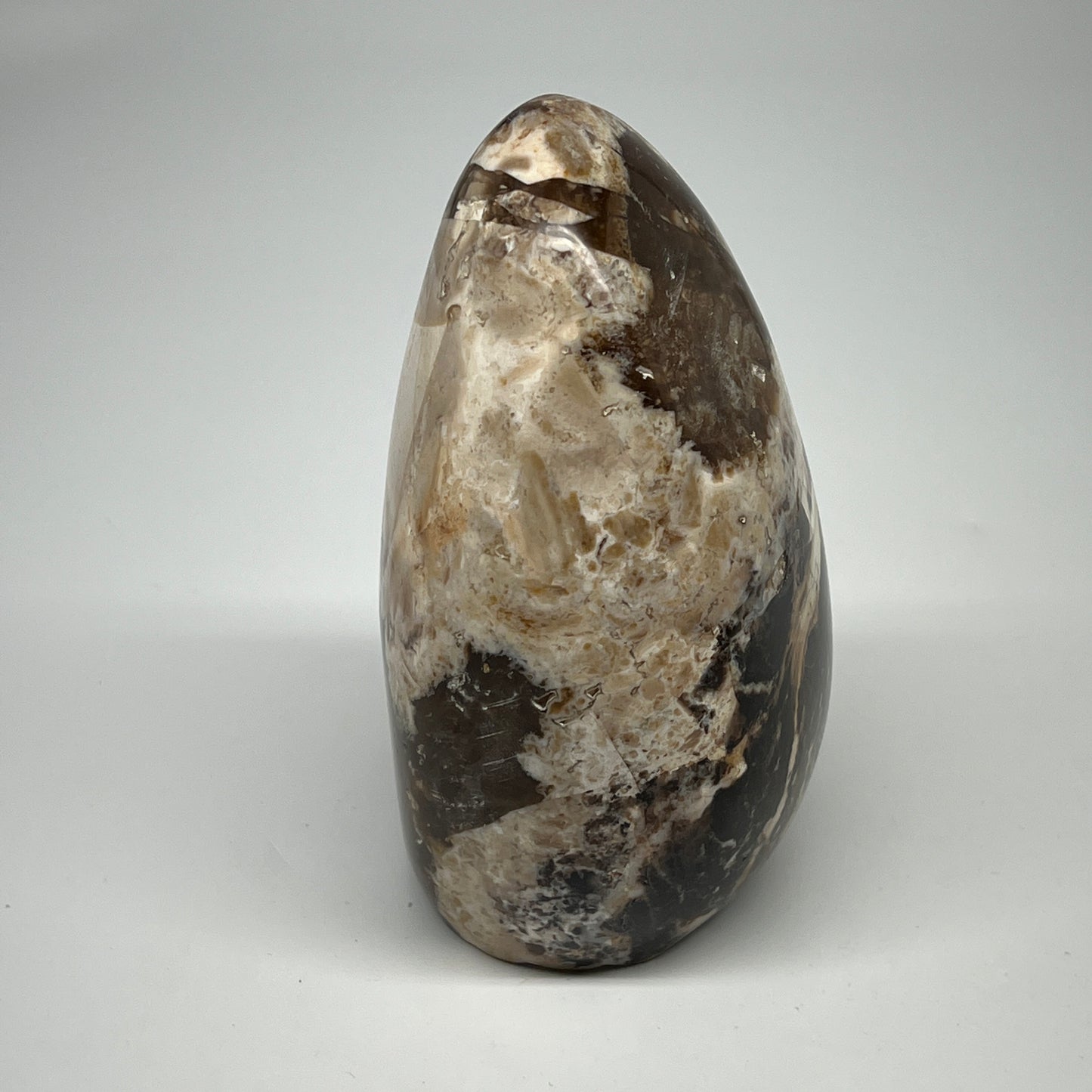 1060g,5.2"x3.4"x2.9" Black Opal Freeform Polished Gemstone @Madagascar,B21056