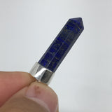 24cts, 30mm x 9mm x 8mm,Lapis Lazuli Pendant Sterling Silver @Afghanistan,FP102