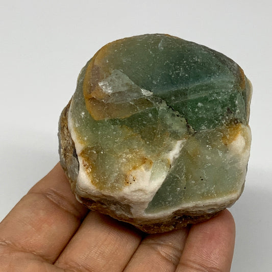 231.3g, 2.5"x2.1"x1.7" Fluorite Tumbled Rough Home Decor @Mexico, B18677
