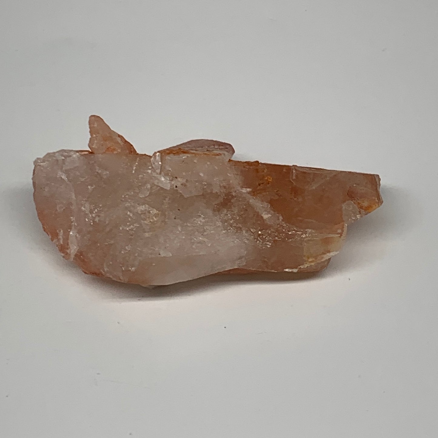 108.3g, 3.6"x1.7"x1", Natural Red Quartz Crystal Terminated @Morocco, B11446