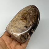 366g,4.4"x2.8"x1.5" Black Opal Freeform Polished Gemstone @Madagascar,B21061