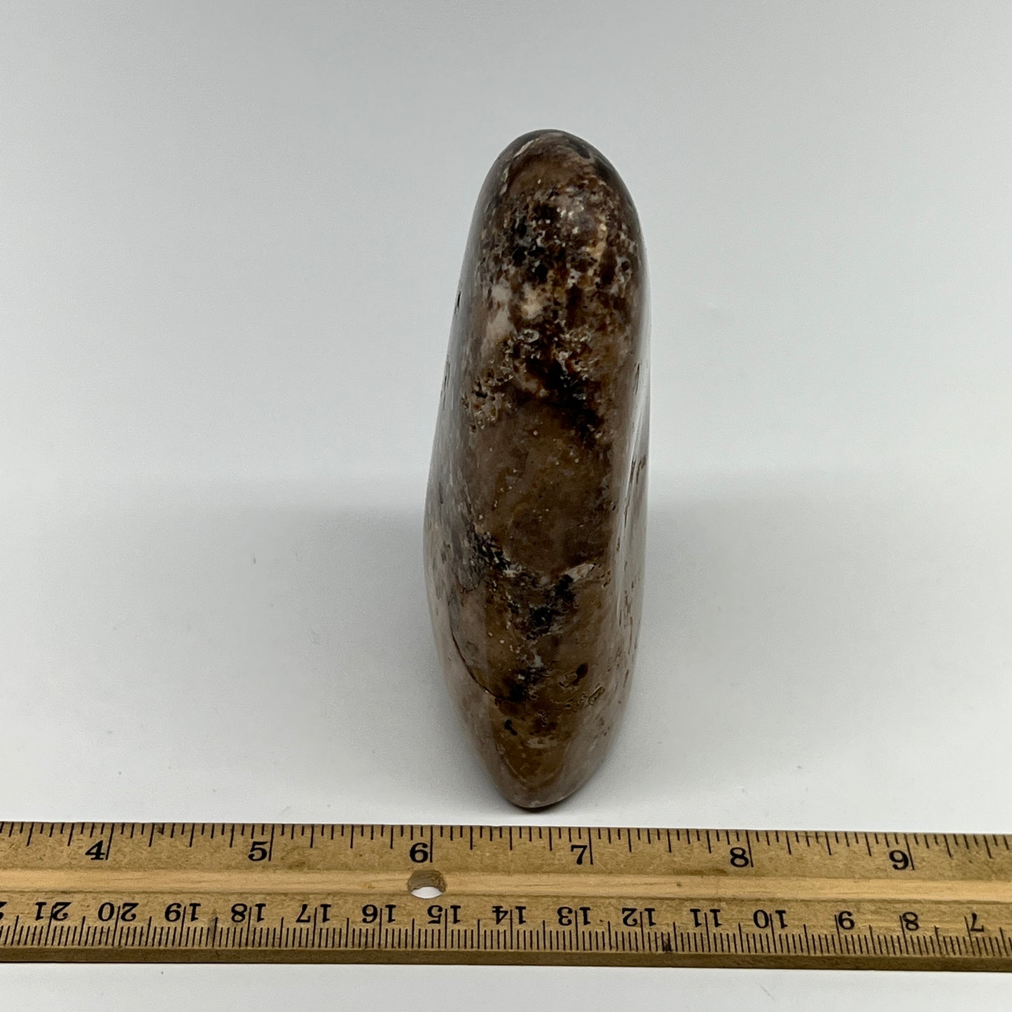 366g,4.4"x2.8"x1.5" Black Opal Freeform Polished Gemstone @Madagascar,B21061