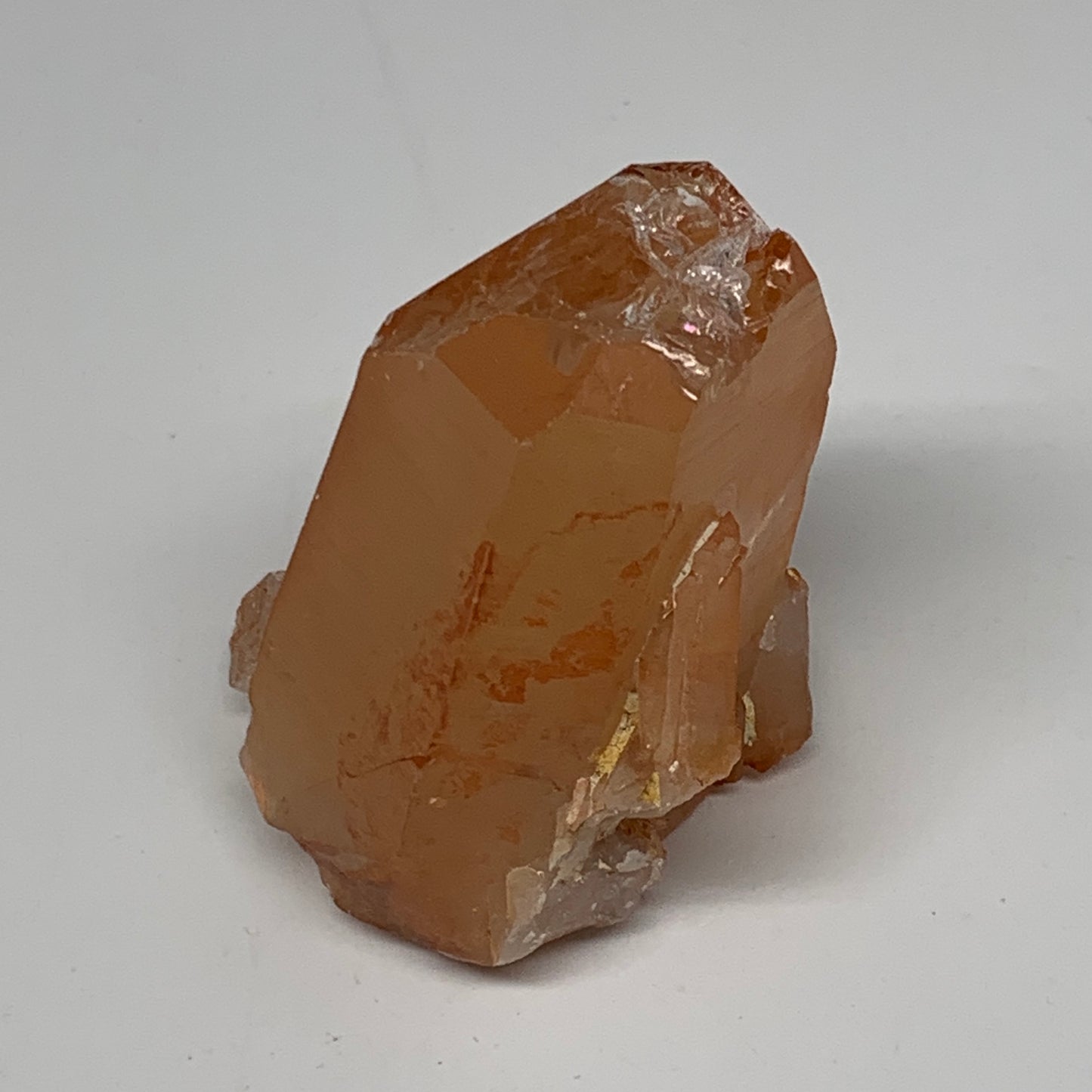 120.6g, 4"x1.7"x1.7", Natural Red Quartz Crystal Terminated @Morocco, B11447