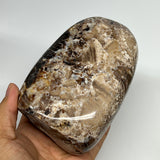 1010g,5.2"x3.4"x2.6" Black Opal Freeform Polished Gemstone @Madagascar,B21062