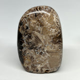 1010g,5.2"x3.4"x2.6" Black Opal Freeform Polished Gemstone @Madagascar,B21062