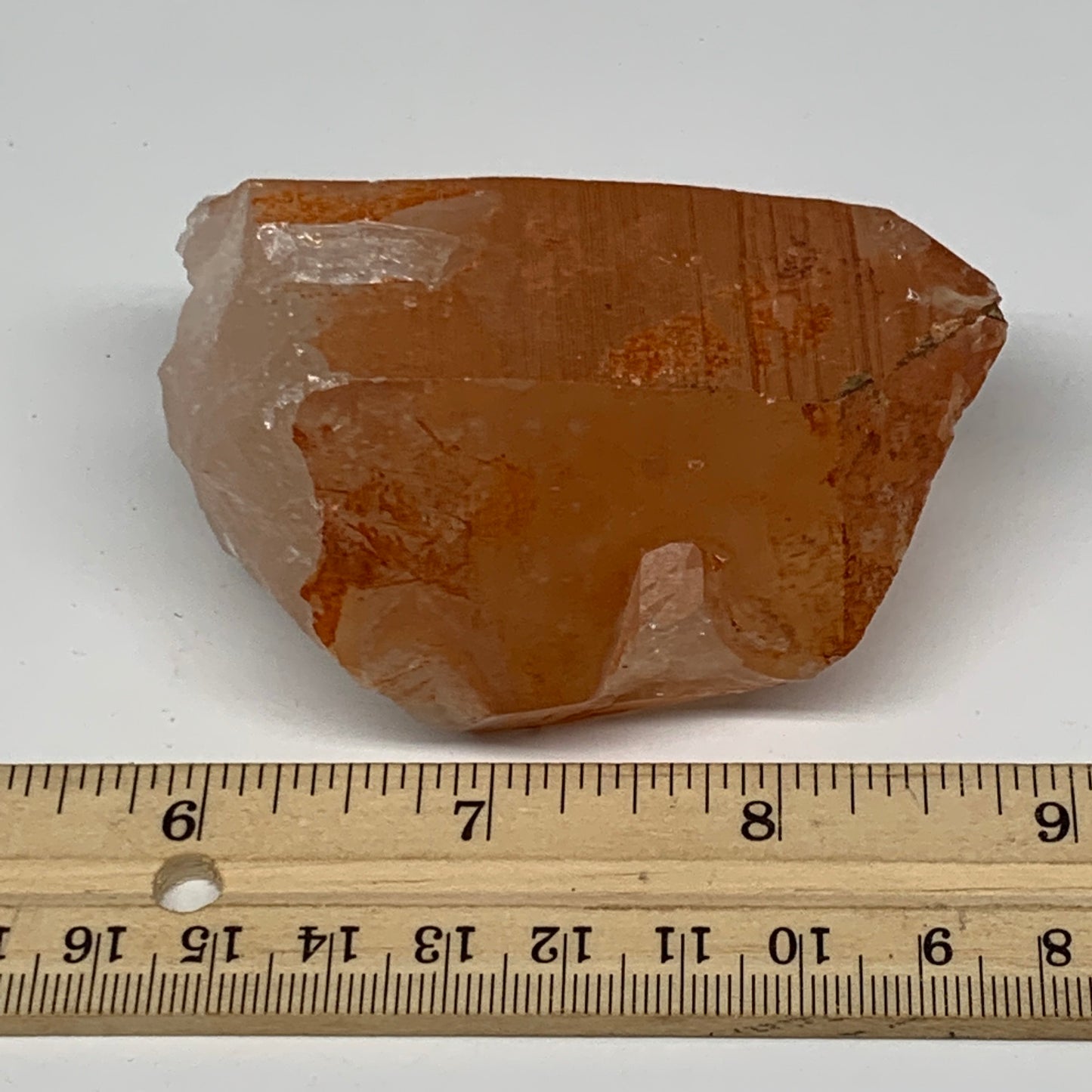 188.9g, 3"x2"x1.5", Natural Red Quartz Crystal Terminated @Morocco, B11448