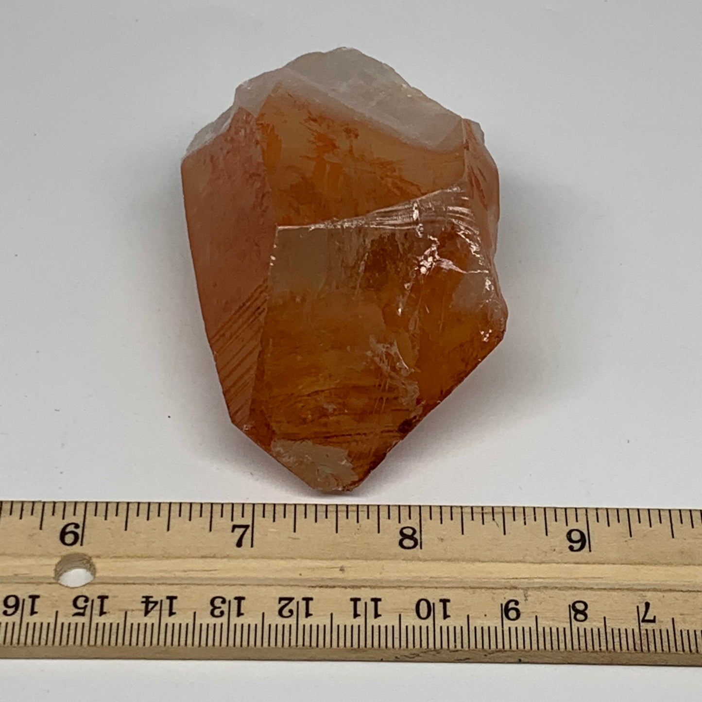 188.9g, 3"x2"x1.5", Natural Red Quartz Crystal Terminated @Morocco, B11448