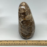 1045g,6"x3.3"x2.8" Black Opal Freeform Polished Gemstone @Madagascar,B21064