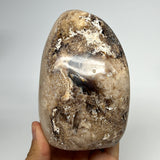 640g,4.6"x3.2"x2.3" Black Opal Freeform Polished Gemstone @Madagascar,B21065