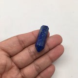 6.7 Grams, 6-sided Natural Deep Blue LAPIS LAZULI Pencil Wand, 33x10x9mm, BR135