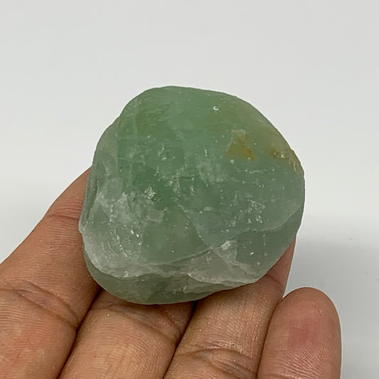 83.9g, 1.6"x1.6"x1.2" Fluorite Tumbled Rough/Semi- Polished @Mexico, B18688