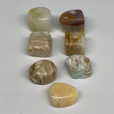 186.1g, 0.9"-1.1", 7pcs, Mixed Tumbled Stones @Afghanistan, B26730