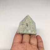 140 Grams,1.7"x2" Natural Gemstone Ruby in Zeosite Pyramid @India, Reiki, MS81 - watangem.com