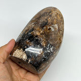 750g,5.2"x3.1"x2.5" Black Opal Freeform Polished Gemstone @Madagascar,B21071