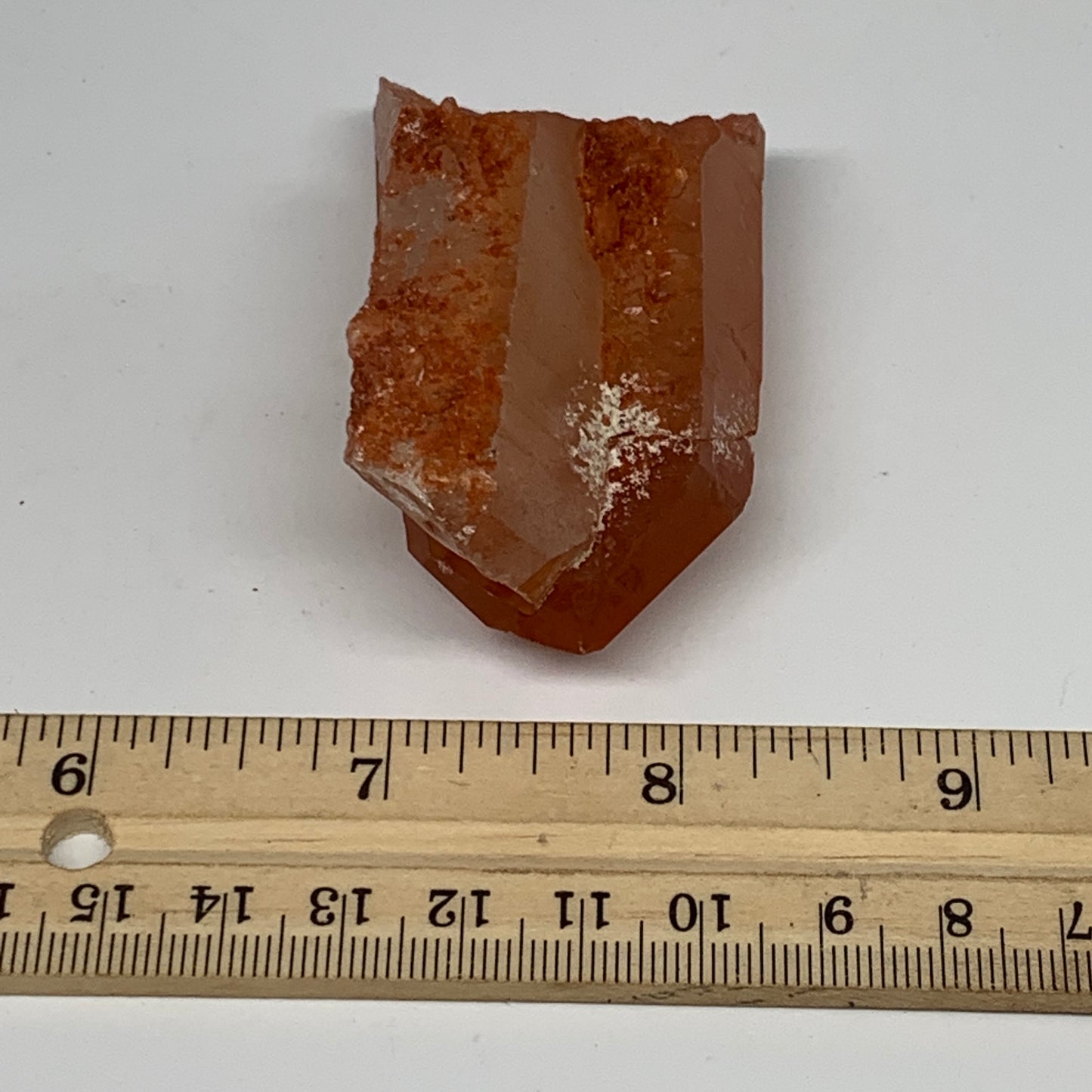 100.2g, 3.1"x1.5"x1.2", Natural Red Quartz Crystal Terminated @Morocco, B11460