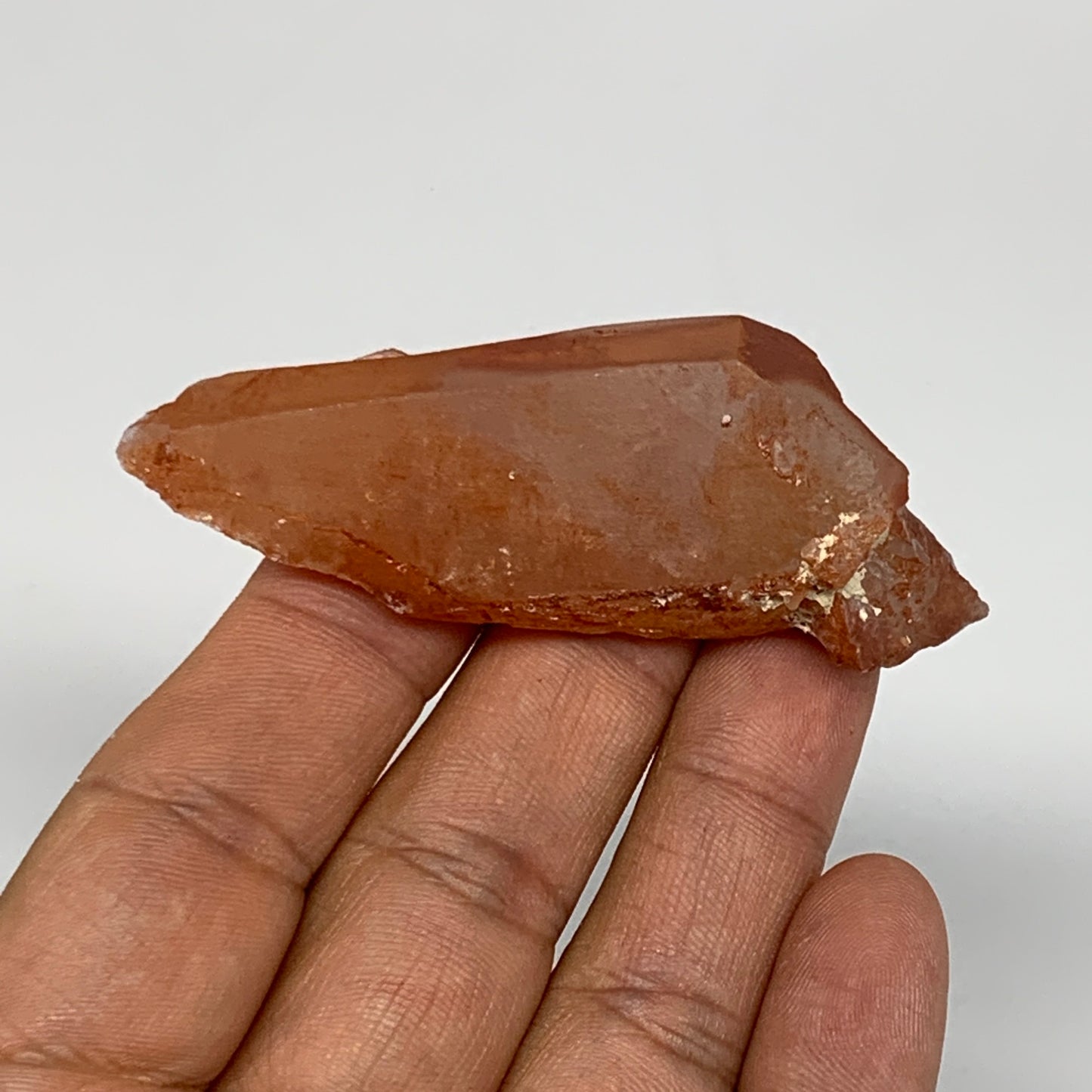 29g, 2.7"x1"x0.7", Natural Red Quartz Crystal Terminated @Morocco, B11461