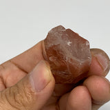 26.7g, 2.4"x0.9"x0.6", Natural Red Quartz Crystal Terminated @Morocco, B11464