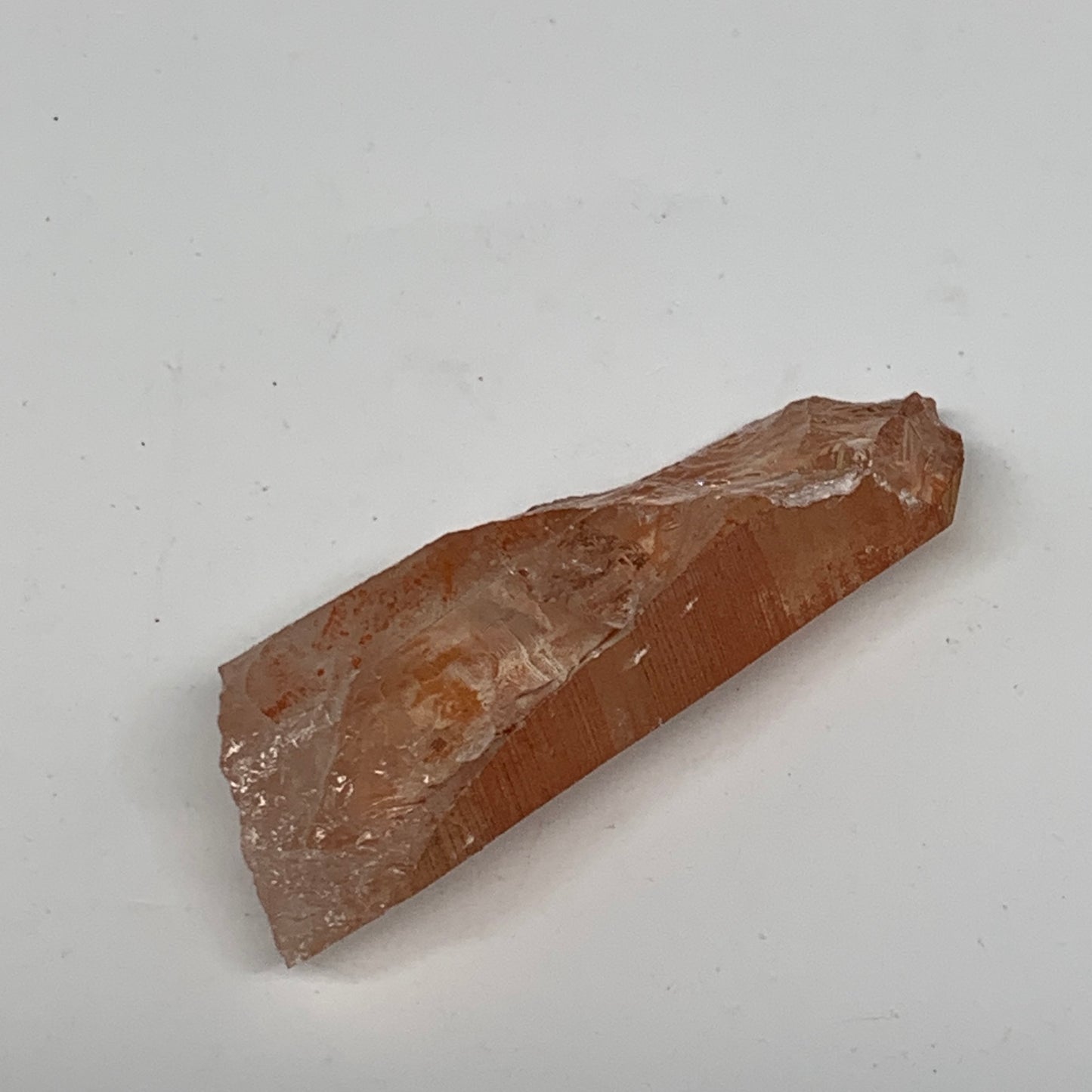 26.7g, 2.4"x0.9"x0.6", Natural Red Quartz Crystal Terminated @Morocco, B11464