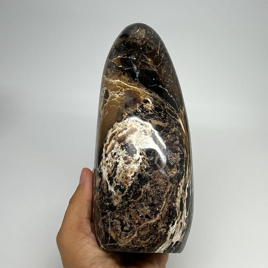 1385g,7.6"x3.2"x3" Black Opal Freeform Polished Gemstone @Madagascar,B21078