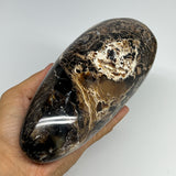 1385g,7.6"x3.2"x3" Black Opal Freeform Polished Gemstone @Madagascar,B21078