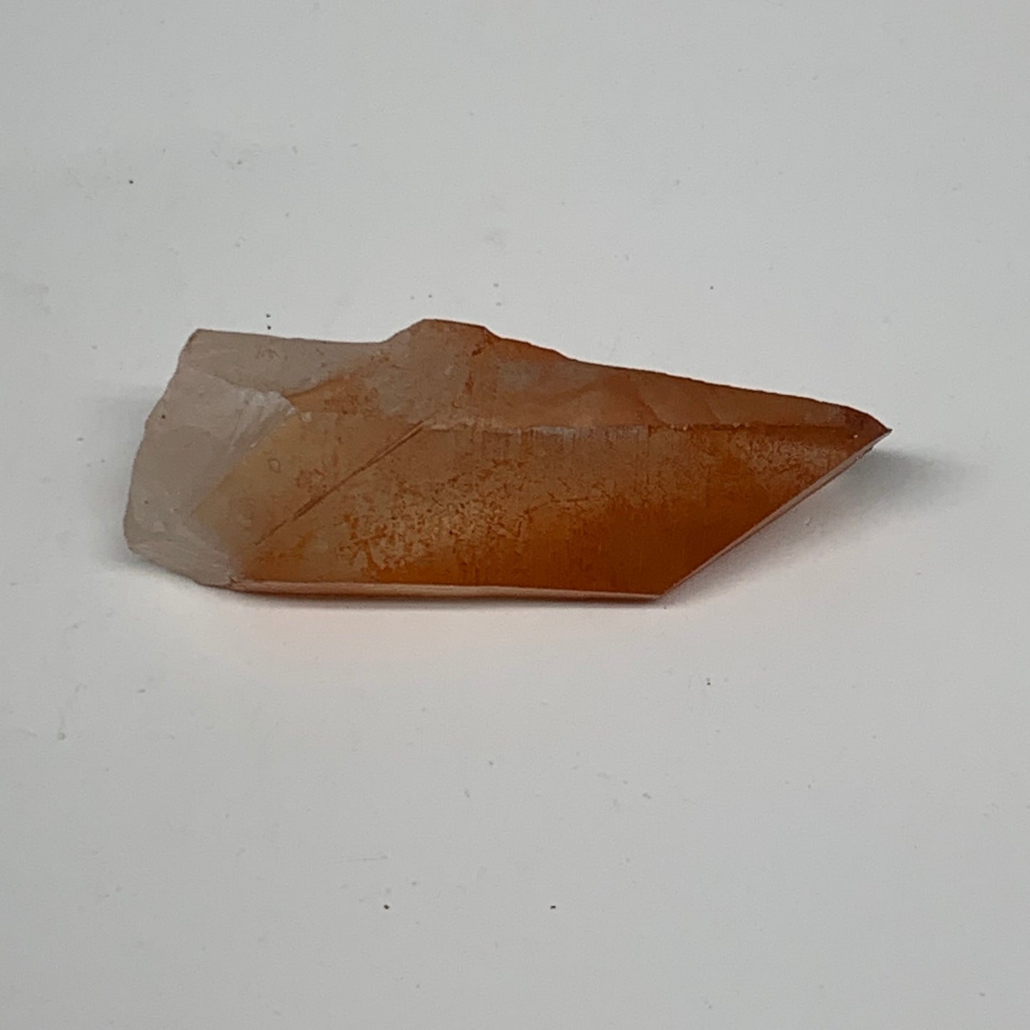 23.7g, 2.2"x0.8"x0.6", Natural Red Quartz Crystal Terminated @Morocco, B11468