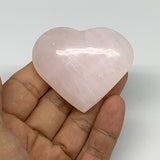 68g, 1.8"x2.1"0.8" Fluorescent Pink Mangano Heart Gemstones @Afghanistan, B24871