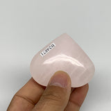 68g, 1.8"x2.1"0.8" Fluorescent Pink Mangano Heart Gemstones @Afghanistan, B24871