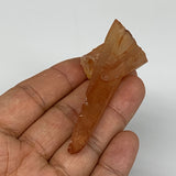 29.3g, 2.9"x1"x0.9", Natural Red Quartz Crystal Terminated @Morocco, B11470