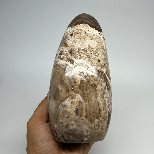 1240g,6.9"x3.2"x1.9" Black Opal Freeform Polished Gemstone @Madagascar,B21084