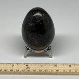 493.2g, 3.3"x2.4" Natural Untreated Rhodonite Egg Polished @Madagascar, B22780