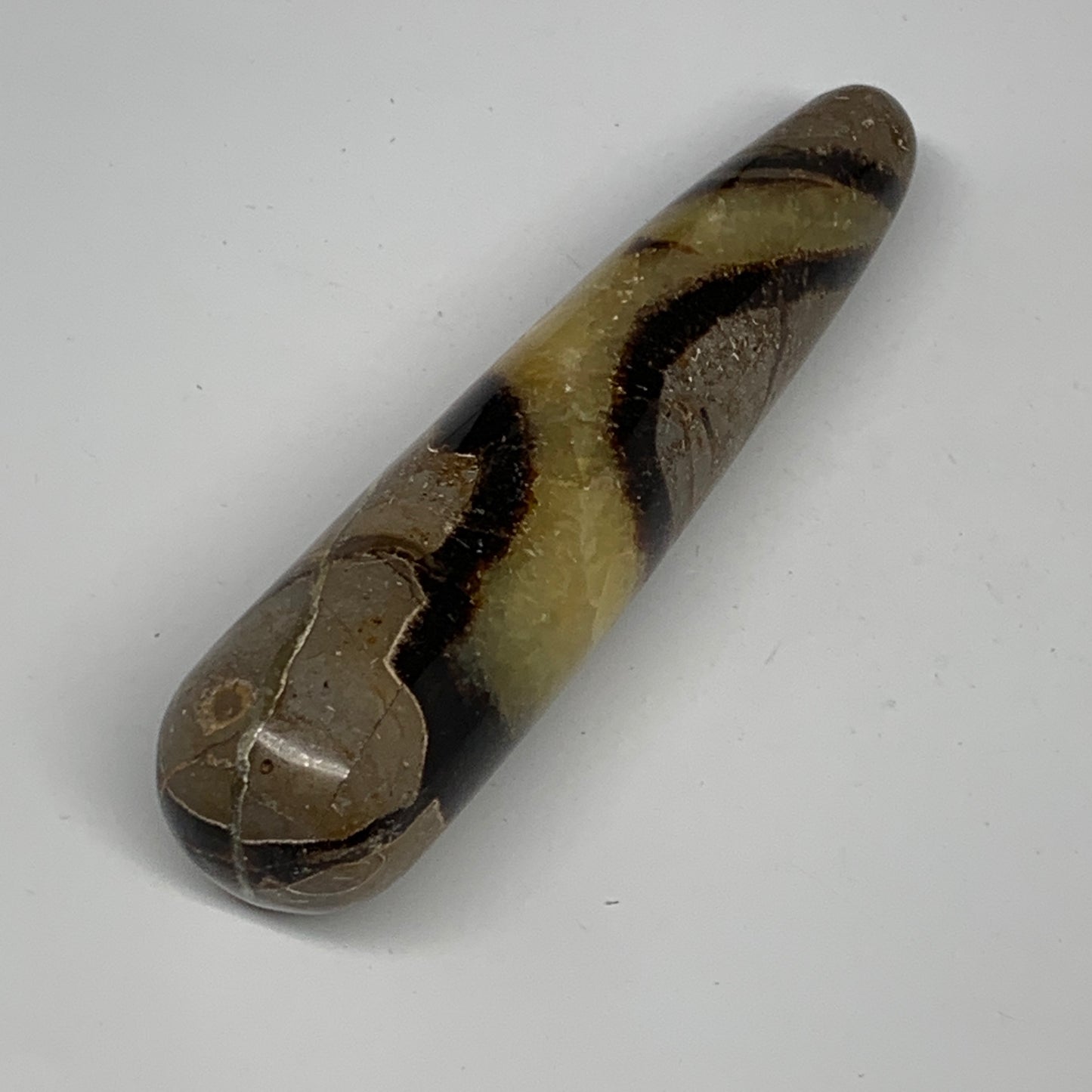 203.6g,5.3"x1.2" Natural Septarian Wand Stick, Home Decor, Collectible, B6107