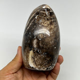 700g,4.5"x3"x2.6" Black Opal Freeform Polished Gemstone @Madagascar,B21088