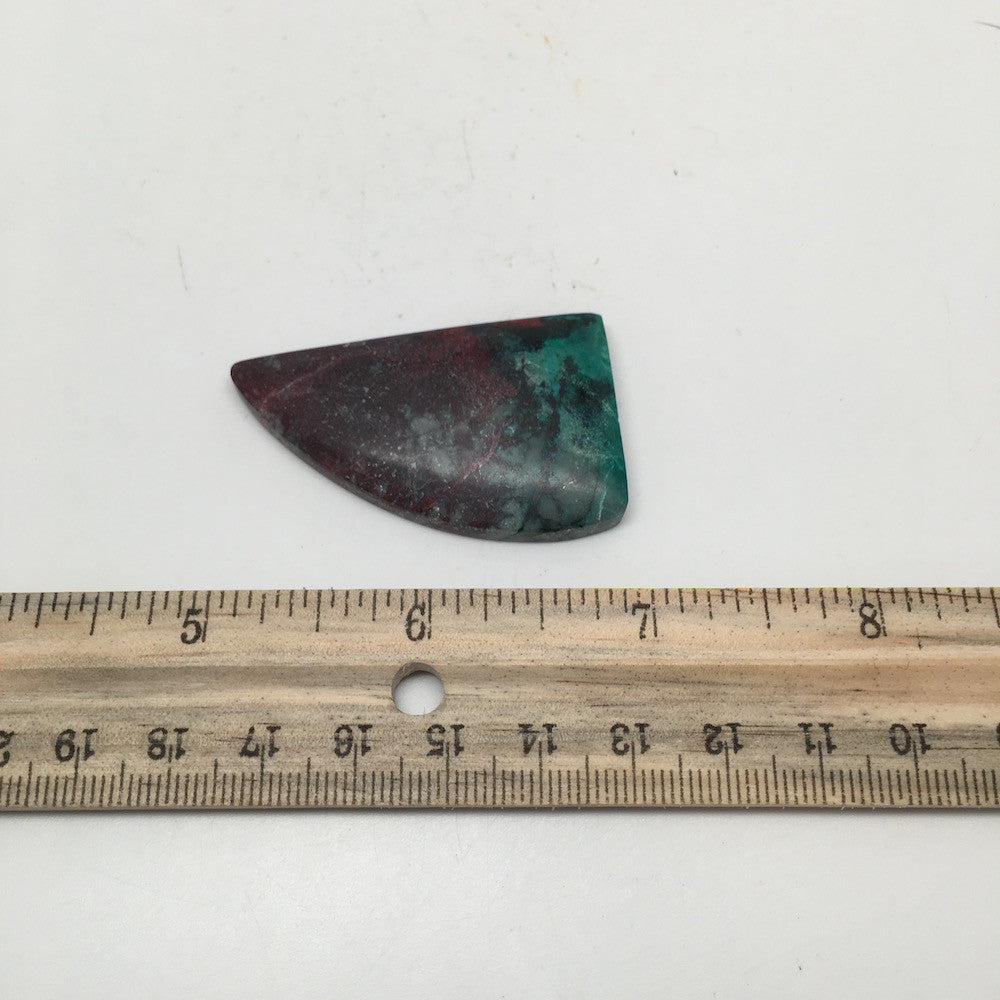 86.5 cts Natural Sonora Sunset Chrysocolla Cuprite Cabochon from Mexico, SO25 - watangem.com