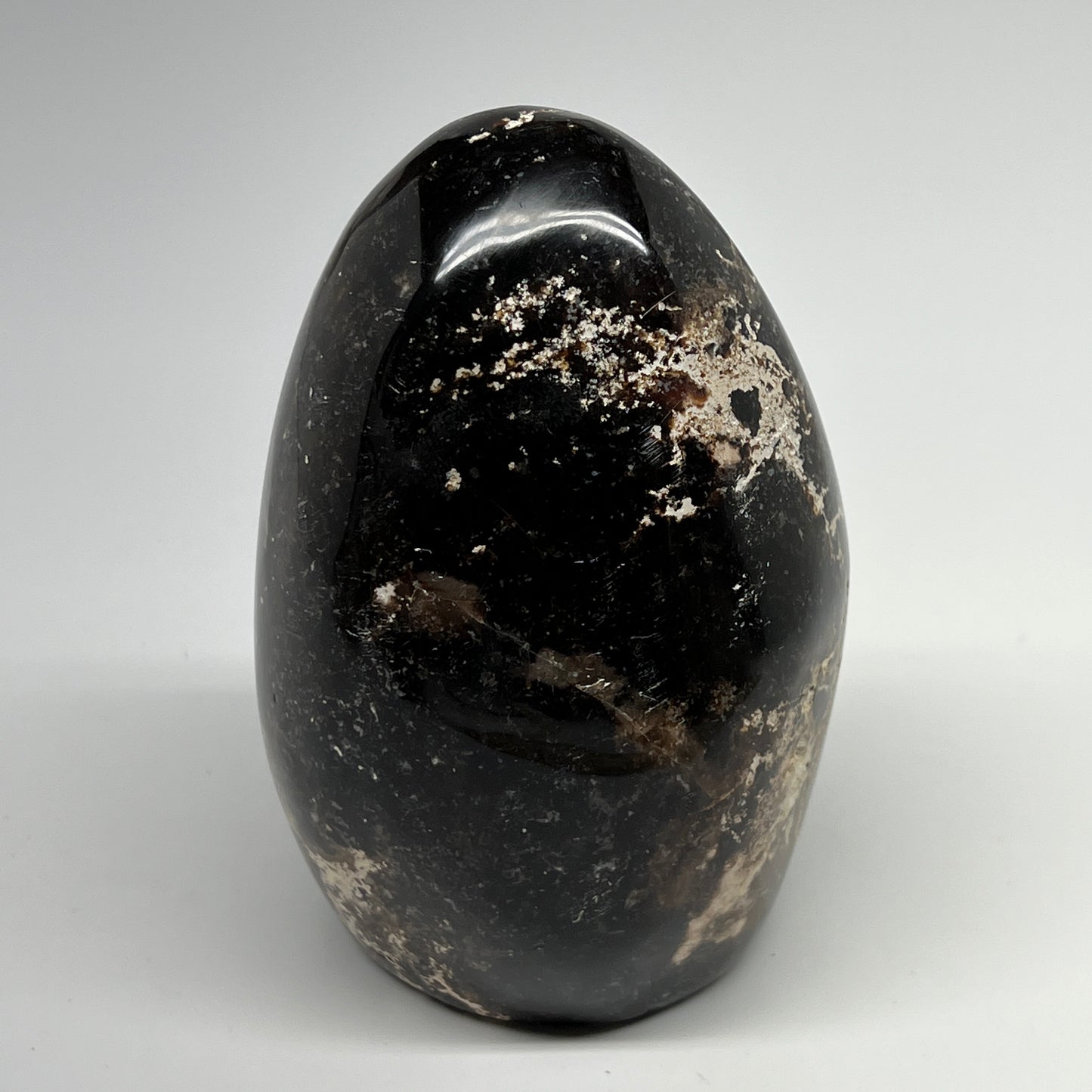 945g,4.8"x3.3"x3.1" Black Opal Freeform Polished Gemstone @Madagascar,B21089