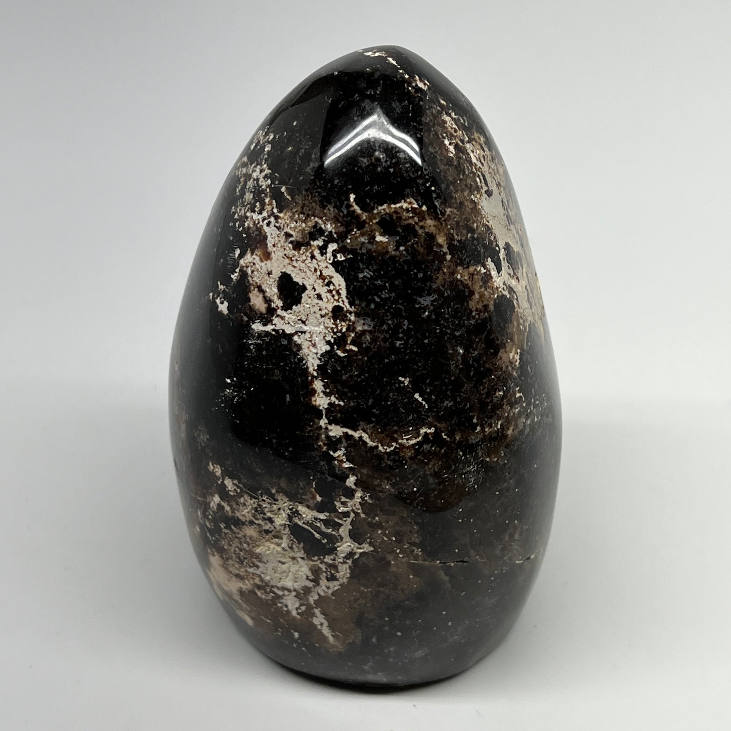 945g,4.8"x3.3"x3.1" Black Opal Freeform Polished Gemstone @Madagascar,B21089