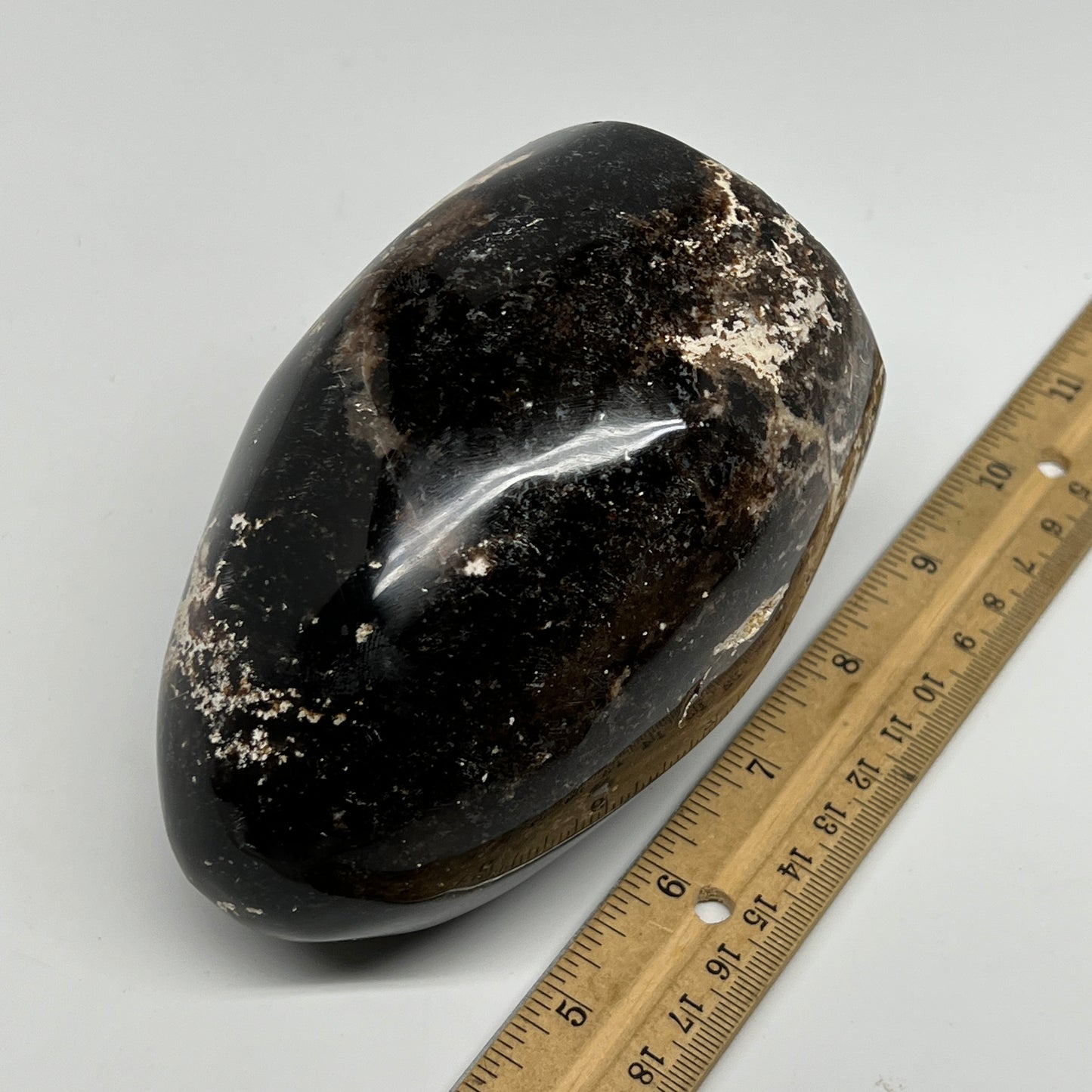 945g,4.8"x3.3"x3.1" Black Opal Freeform Polished Gemstone @Madagascar,B21089