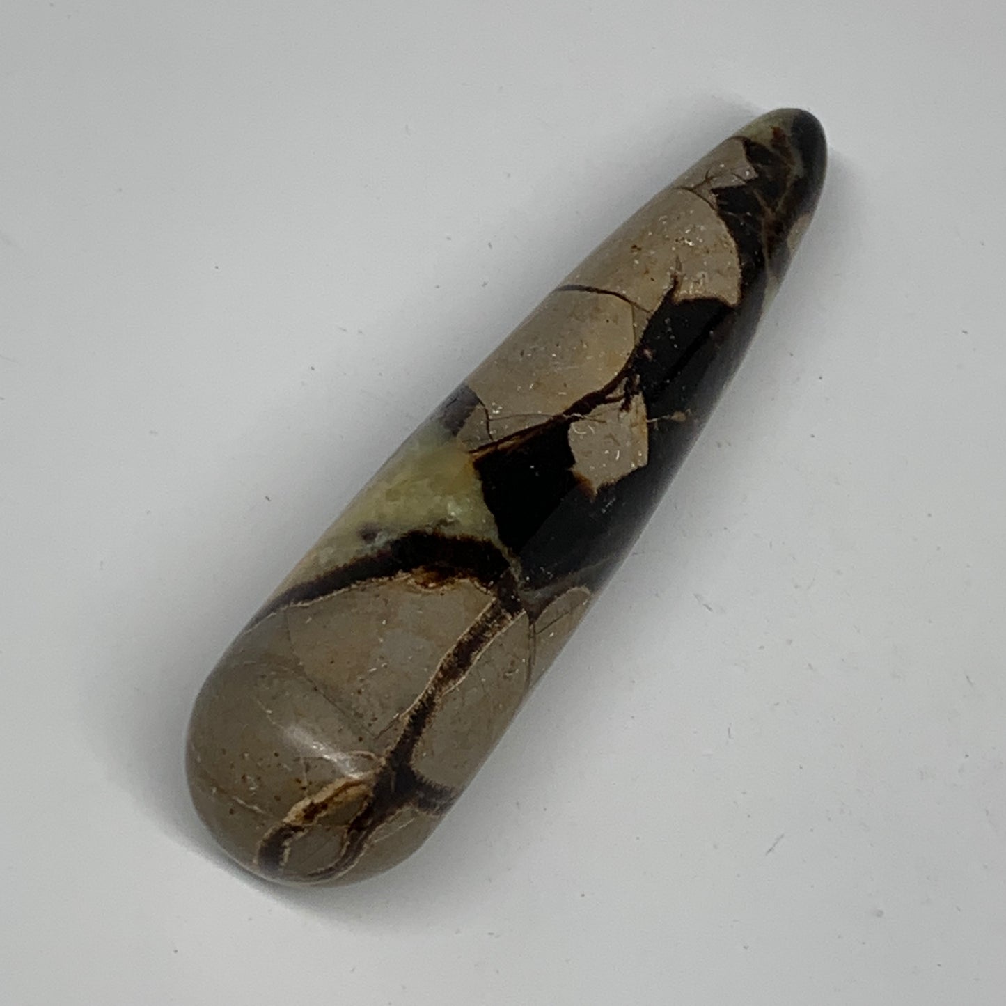 183.7g,5.3"x1.2" Natural Septarian Wand Stick, Home Decor, Collectible, B6114