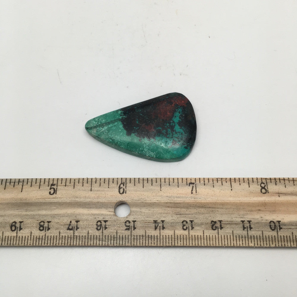 78.5 cts Natural Sonora Sunset Chrysocolla Cuprite Cabochon from Mexico, SO36 - watangem.com